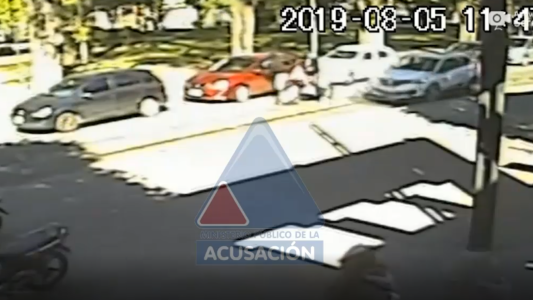 Violenta salidera de un banco en Rosario