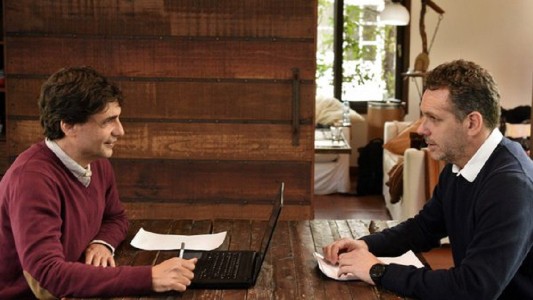 Hernán Lacunza se reunió Sandleris y su equipo para interiorizarse en los asuntos nacionales