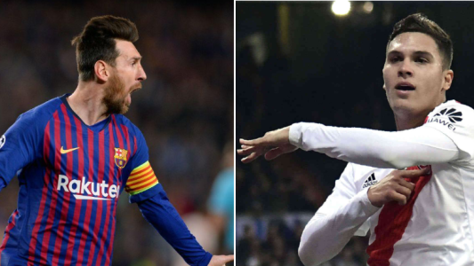 "Juanfer" Quintero compite con Messi por el premio "Puskas" al mejor gol