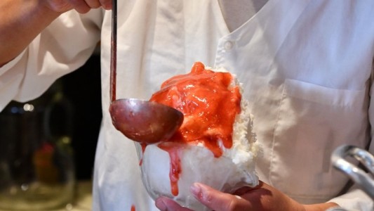 El helado de nieve, un lujo que se pone de moda