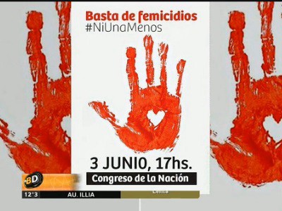 #NiUnaMenos, una campaña contra la violencia de género
