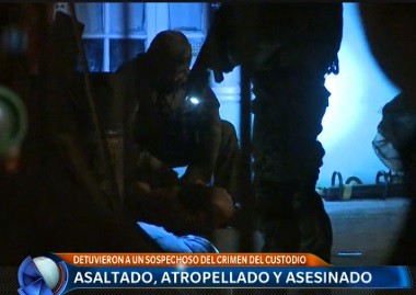 Detuvieron a un sospechoso del crimen del custodio
