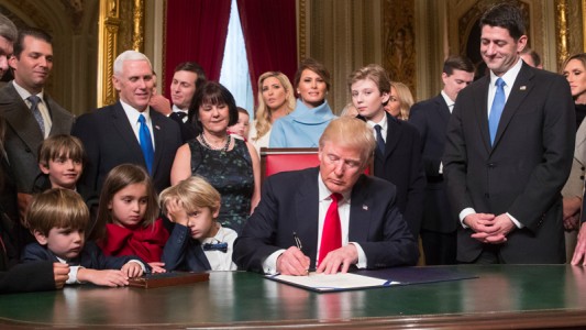 Donald Trump es abuelo por décima vez