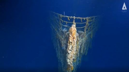 Las últimas imágenes del Titanic