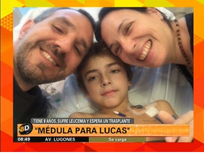 Una médula para Lucas