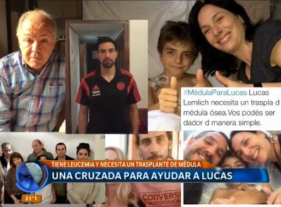 Una cruzada para ayudar a Lucas
