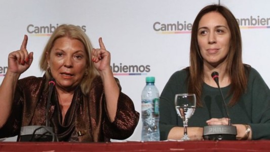 Carrió: "El pueblo de la provincia de Buenos Aires dejó a María Eugenia Vidal"