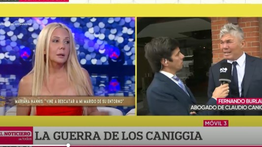 "Claudio Caniggia lo niega categóricamente": Burlando, tras acusaciones de Mariana Nannis por violencia de género