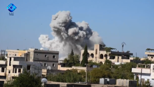 Impresionante bombazo en ofensiva del ejército sirio