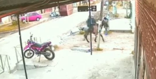 Robar a caballo, ¿nueva modalidad?