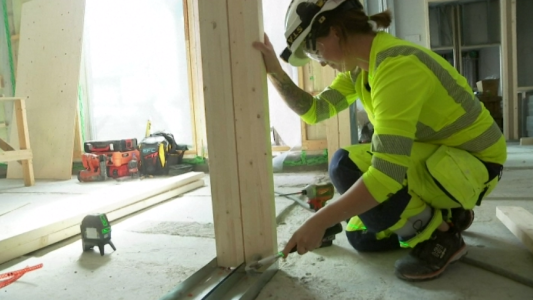 Por la igualdad de género en las obras en construcción