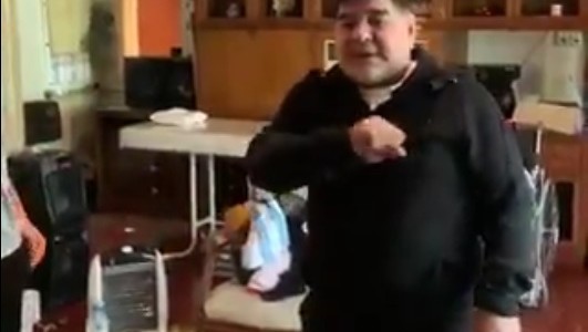 Tras el ofrecimiento de Gimnasia, Maradona mandó un mensaje "a toda la gente del Lobo"