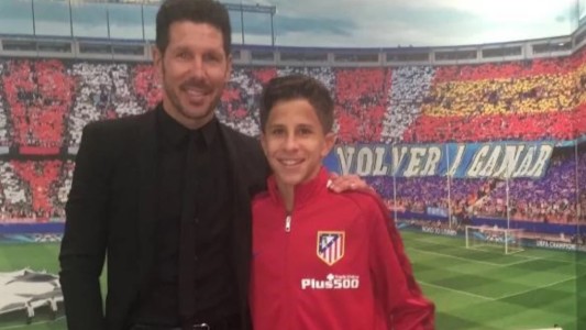 El hijo de Simeone se fue de River para jugar en el Atlético de Madrid