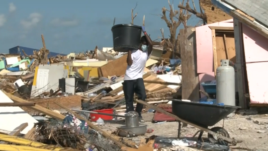 El drama de los habitantes de Bahamas tras el desastre de Dorian