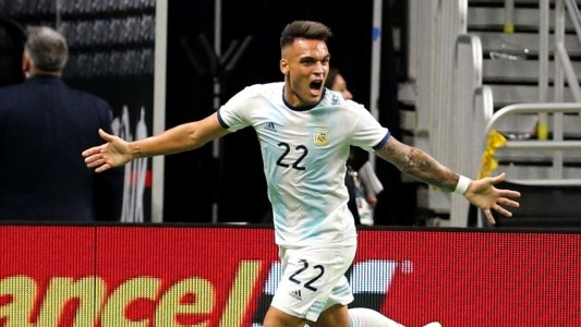 Lautaro Martínez, tras la goleada a México: "Estoy feliz, es mucho el sacrificio que uno hace para estar acá"