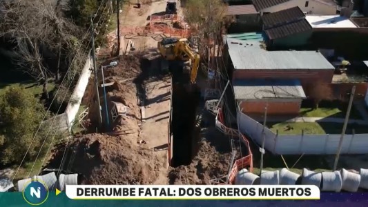Dos obreros murieron en un derrumbe en Ingeniero Maschwitz