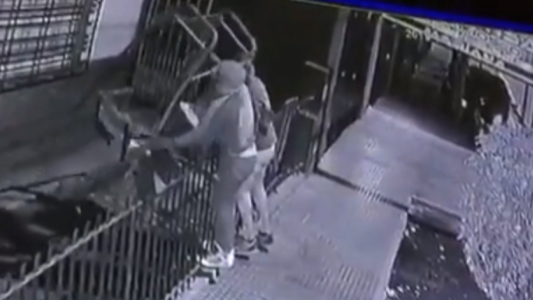 El robo que indigna: dos ladrones se llevan la hamaca de un nene