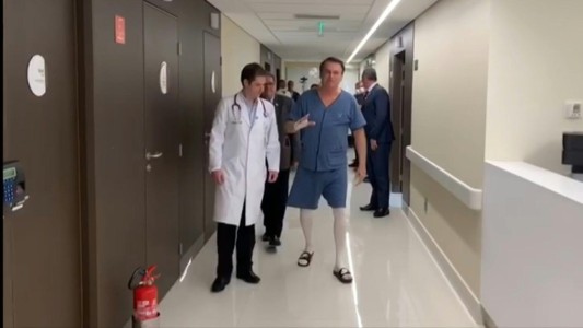 Bolsonaro se recupera lentamente de su operación
