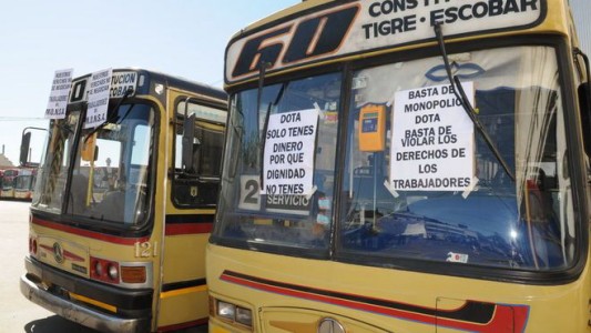 Sigue el paro de los trabajadores de la línea 60