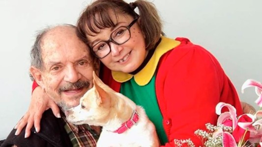 El dolor de "La Chilindrina" tras la muerte de su marido: "El amor de mi vida se fue, no sé qué hacer"
