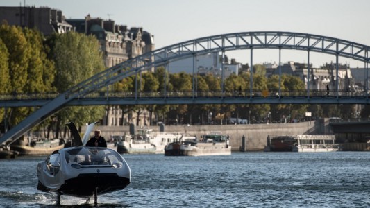 Así son los nuevos taxis acuáticos "voladores"