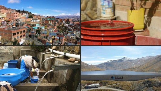 Preocupante escasez de agua en Bolivia