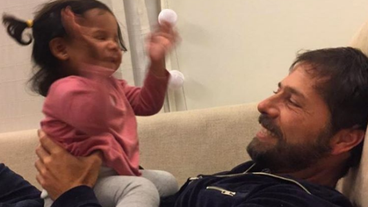 La conmovedora historia de Braulio Bauab, el novio de Luis Novaresio: tiene una hija en copaternidad