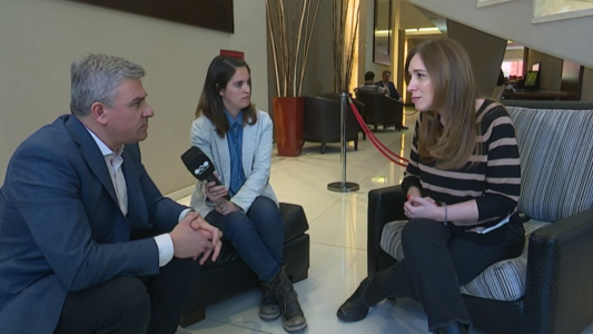 Vidal en Bahía Blanca: "La política tiene que dejar de hablar de la política y escuchar"