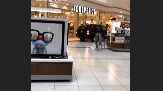 Insólito: entró con su camioneta a un shopping y terminó detenido