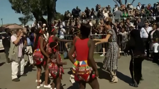 Una auténtica Dancing Queen en Sudáfrica