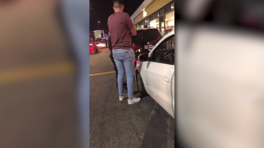 Viviam Perrone evitó que se corriera una picada en General Paz