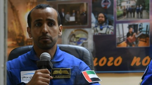 El primer astronauta árabe llega a la Estación Espacial Internacional