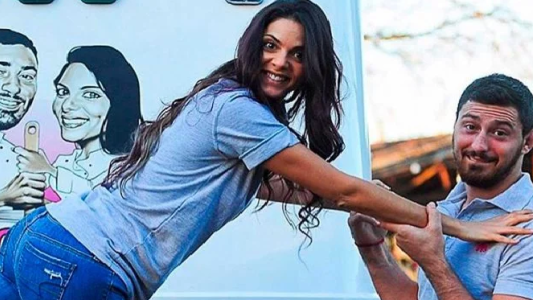 La parodia de Belu Lucius al video de la China Suárez desfilando por las calle en España