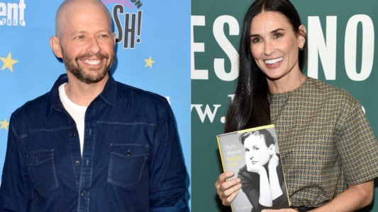 Demi Moore reveló que el actor Jon Cryer, de "Two and a Half man", perdió su virginidad con ella