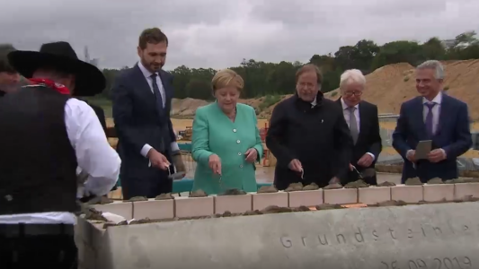 La Asociación Alemana de Fútbol construye su predio de Ezeiza