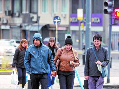 Lunes frío, con máximas de 12 grados en el área metropolitana