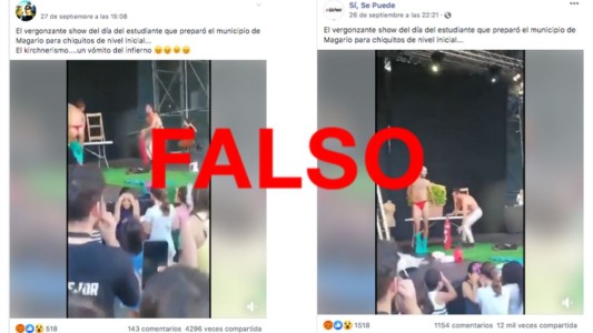 No, el municipio de La Matanza no organizó un show de strippers para el “Día del Estudiante”