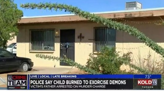 Mató a su hijo de 6 años al hacerlo tragar agua caliente para "sacarle el demonio de adentro"