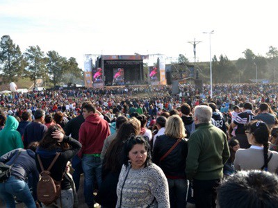 La ciudad de Baradero festejó 400 años y estuvieron Scioli y Aníbal Fernández