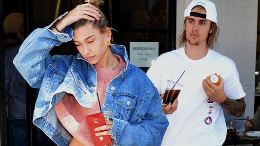La foto de Justin Bieber y su flamante esposa Hailey Baldwin en ropa interior