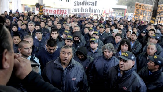 Los choferes de la 60 vuelven a la Panamericana
