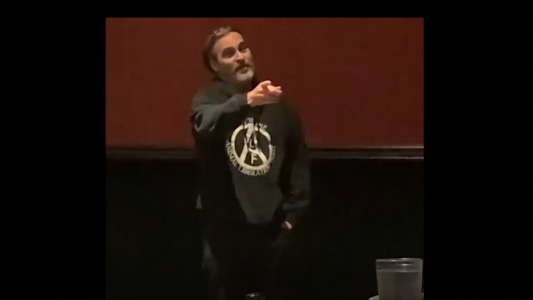 No es broma: el Guasón en persona recorrió varias salas de cine