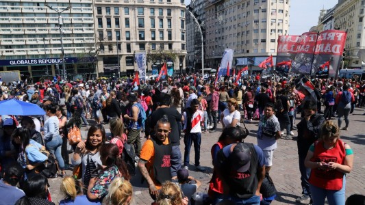 Marcha en reclamo de la implementación de la Emergencia Alimentaria