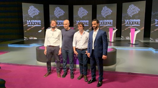Debate CABA: los cruces más picantes de los candidatos a jefe de Gobierno