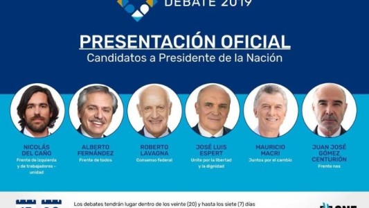 Se viene el primer debate presidencial: todos los detalles