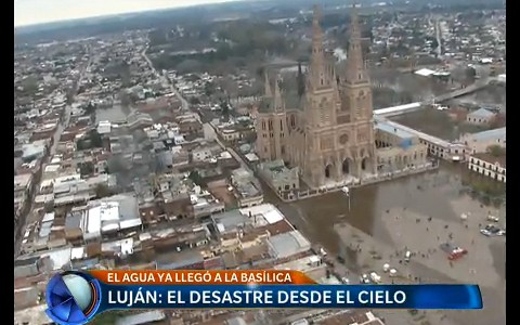 El desastre desde el cielo