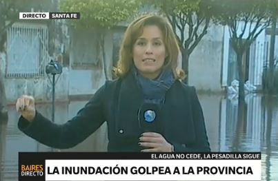 Sanford, bajo el agua