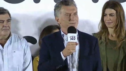 Macri: "Nosotros no abusamos del poder ni les decimos que opinar"