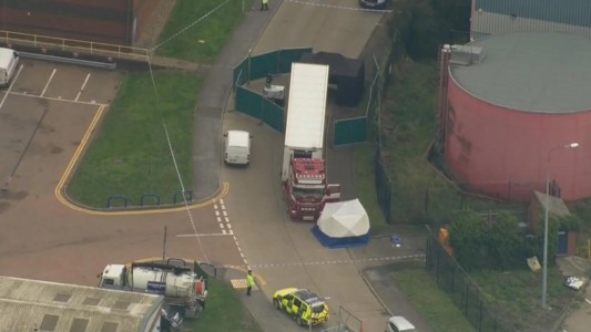 Eran ciudadanos chinos las 39 personas halladas muertas en un camión en el Reino Unido