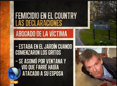 Femicidio en el country: las declaraciones